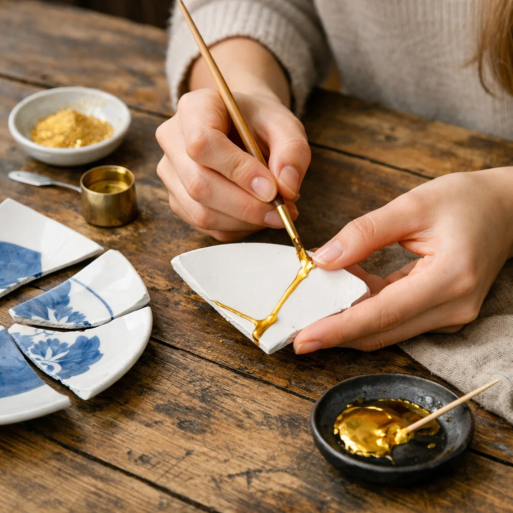 Kintsugi - Arte japonés de reparar con oro
